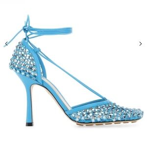 Bottega Veneta Sparkle Stretch Sandals